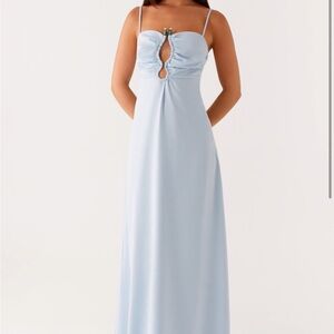 Peppermayo Zelda Maxi Dress Blue